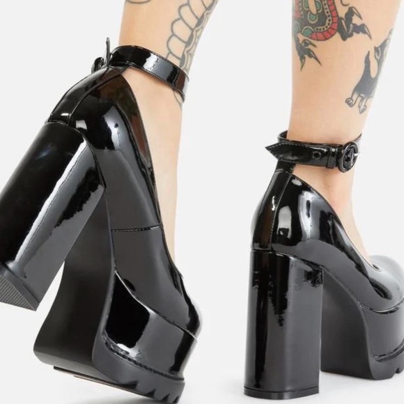 ❌SOLD❌ Lamoda Mary Jane Platform heels - Picture 7 of 7